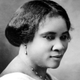 Madam C.J. Walker (Sarah Breedlove), the first female self-made millionaire in the world, poses for a portrait circa 1914.